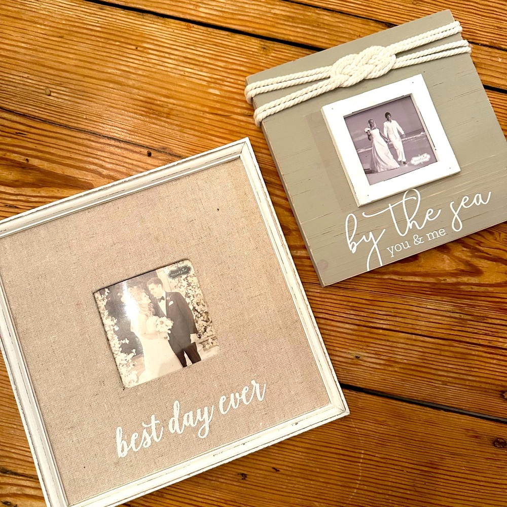 MudPie Wedding Frames